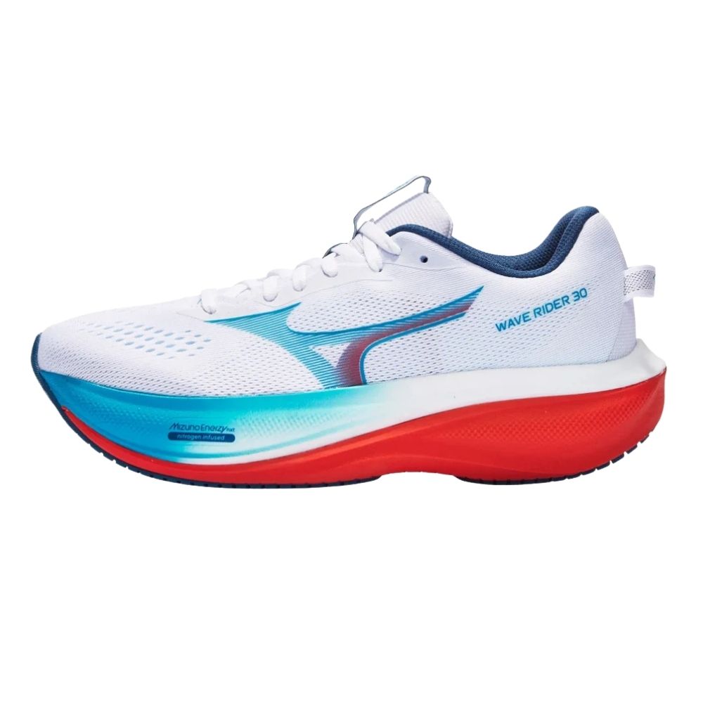Wave Rider 30 Unisex :White | Blue Jewel