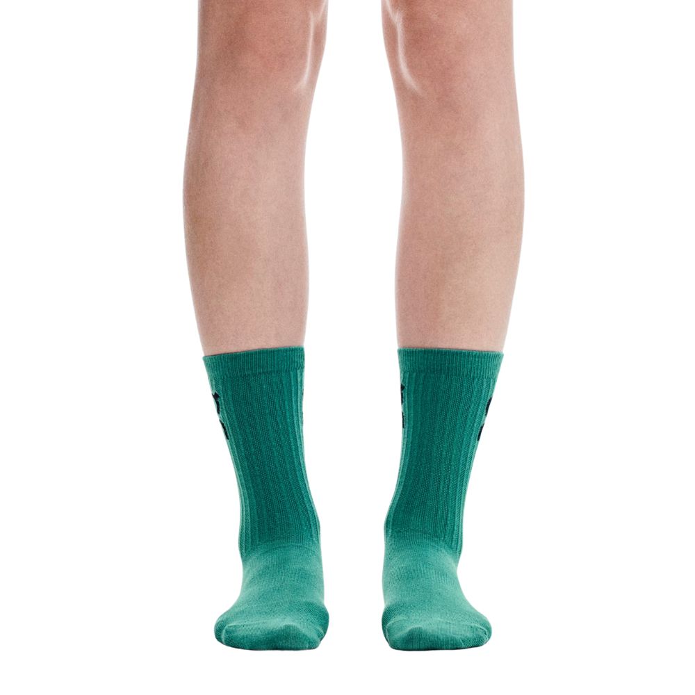 Logo Sock High 3 Pack Unisex :Brook | Storm