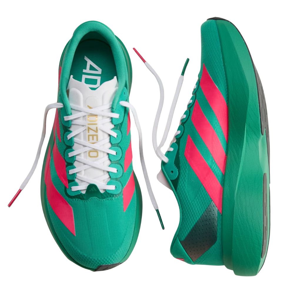 Men's Adidas Adizero EVO SL Woven :Court Green | Lucid Red – iRUN