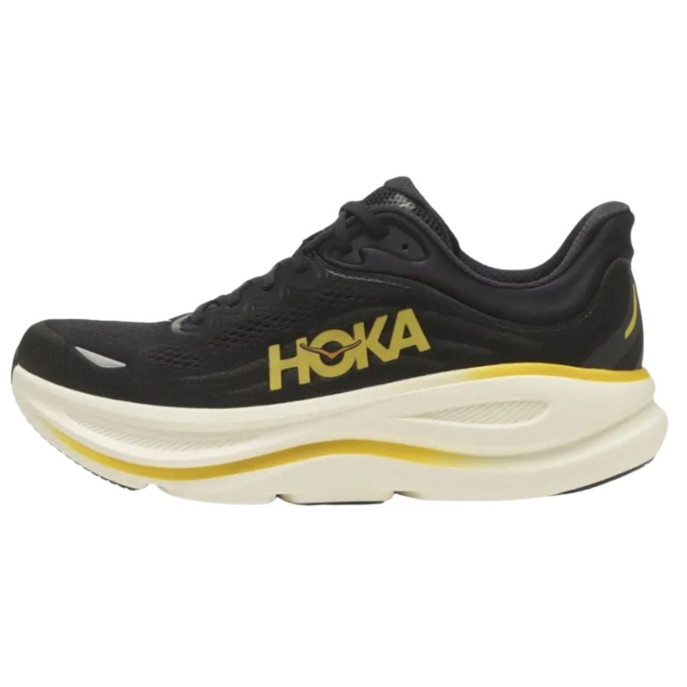 Bondi 9 Wide Carbon Men's :Black | Yellow Gold