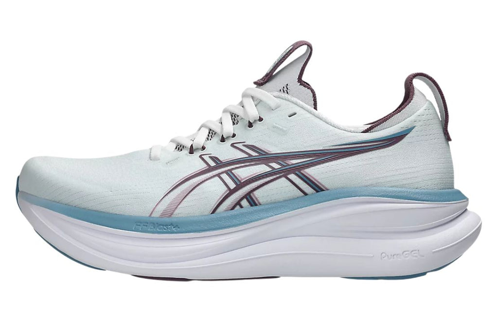 Gel-Nimbus 28 WIDE (D) Arctic Women’s: Blue | Velvet Purple