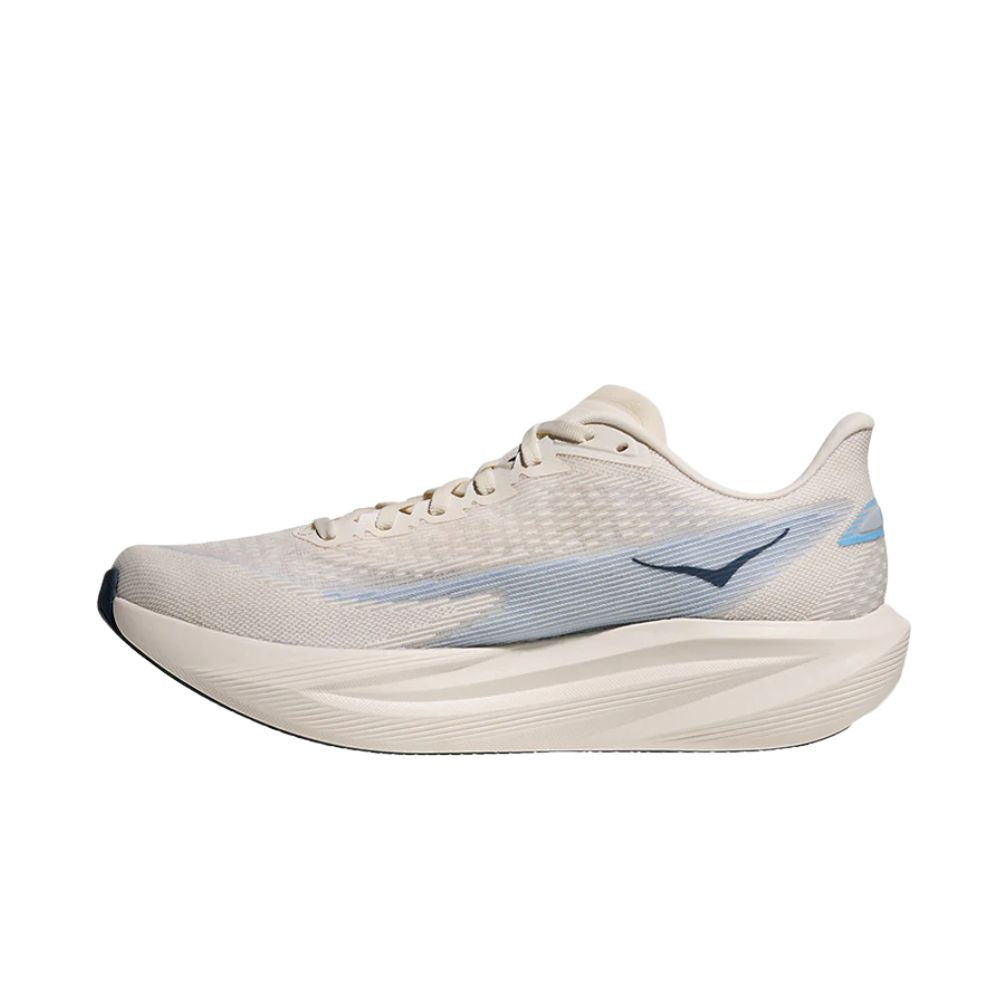 Hoka Mach 7 Wide Men's :Alabaster | Soaring Blue – iRUN Singapore