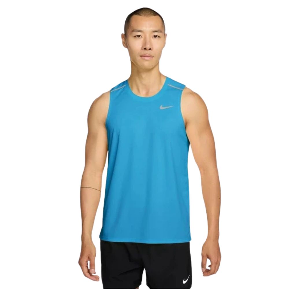 DF Miler Tank-Top Men’s :Indigo Storm | White