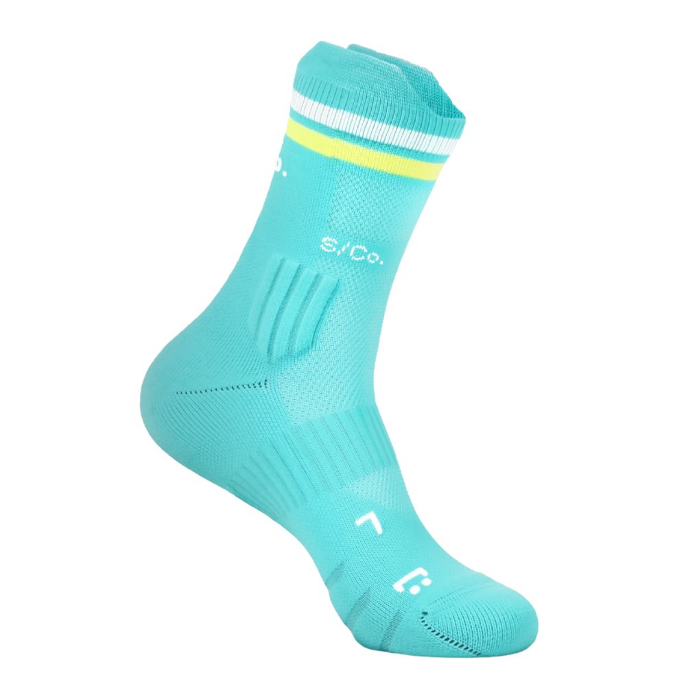 S/Co. Full-length Anti-Blister Crew Socks (10 Colors)