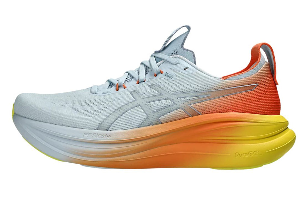 Gel-Nimbus 28 Men's :Sky | Sun Peach