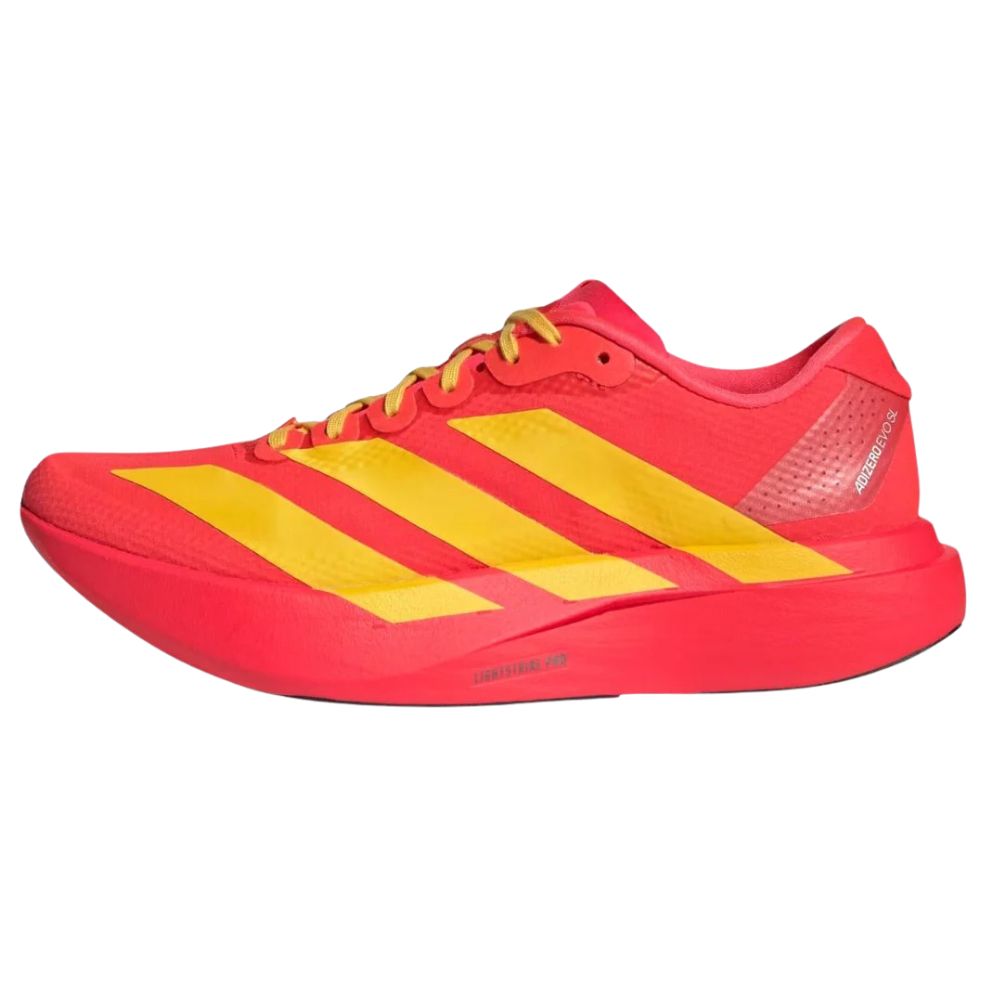 Adizero Evo SL Woven Women's :Lucid Red | Bold Gold