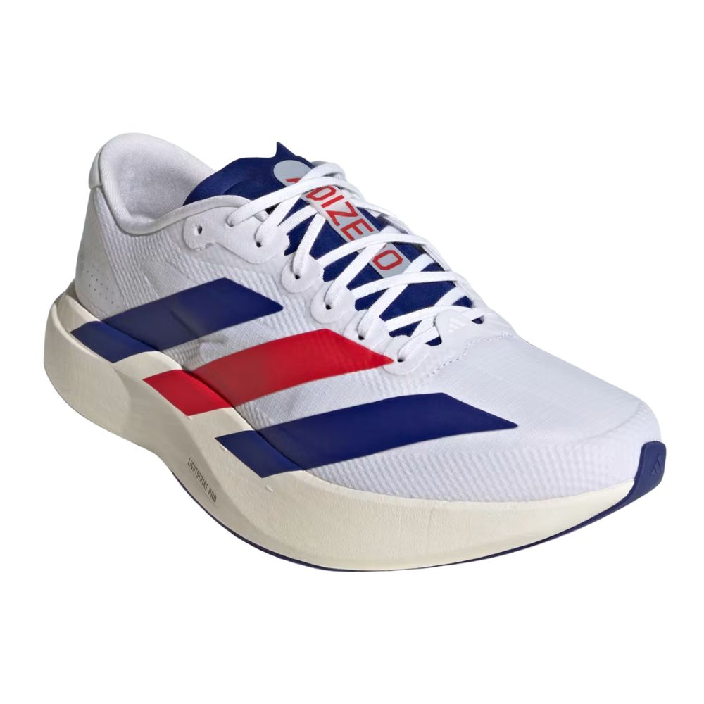 Men's Adidas Adizero EVO SL Woven :Cloud White | Mystery Ink