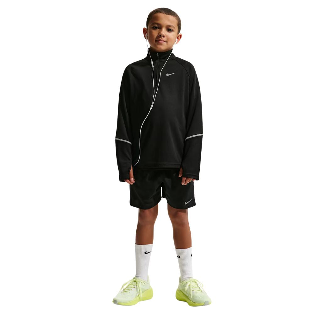 Miler Older Kids' Dri-FIT Training Shorts :Black