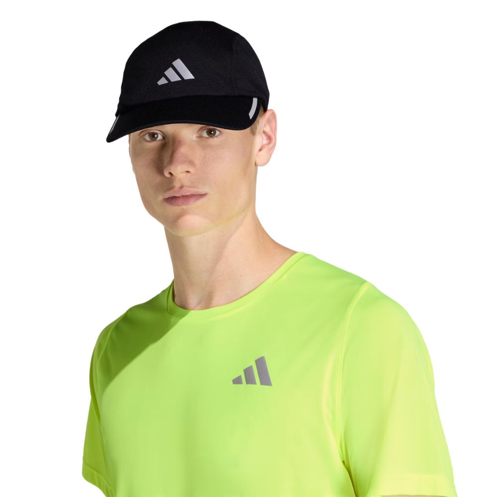 Adidas Mesh 4 Panel Cap Climacool :Black | Reflective Silver – iRUN ...
