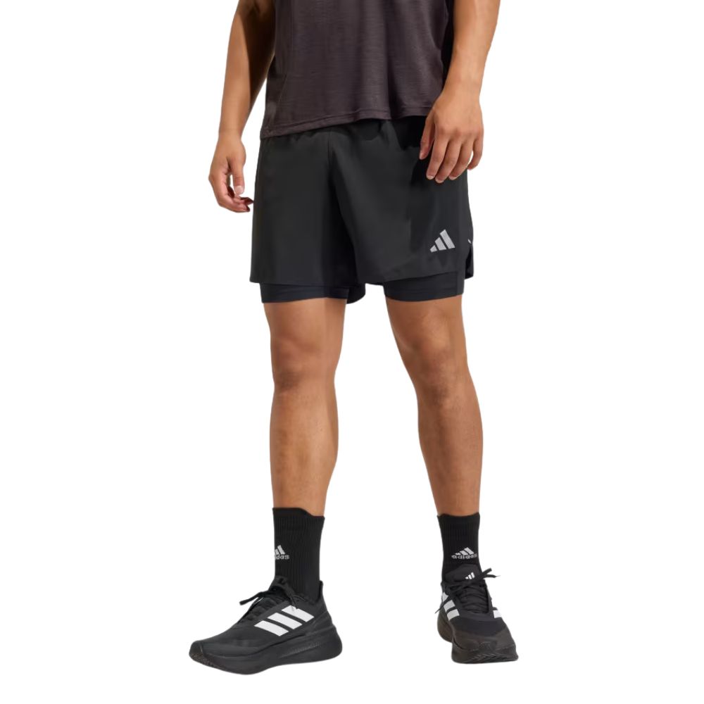 Adi365 Running Essentials 2in1 Shorts Men’s :Black