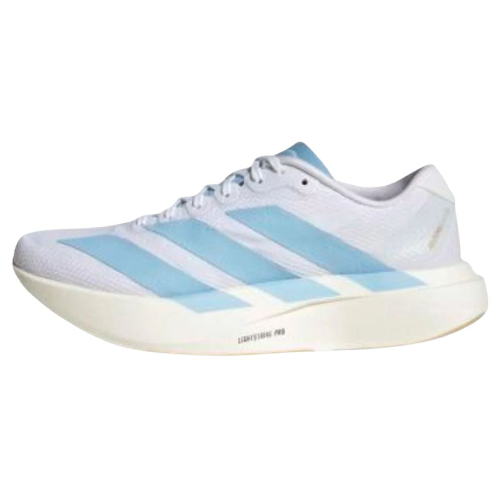 Adizero Evo SL Woven Women's :Cloud White | Clear Blue
