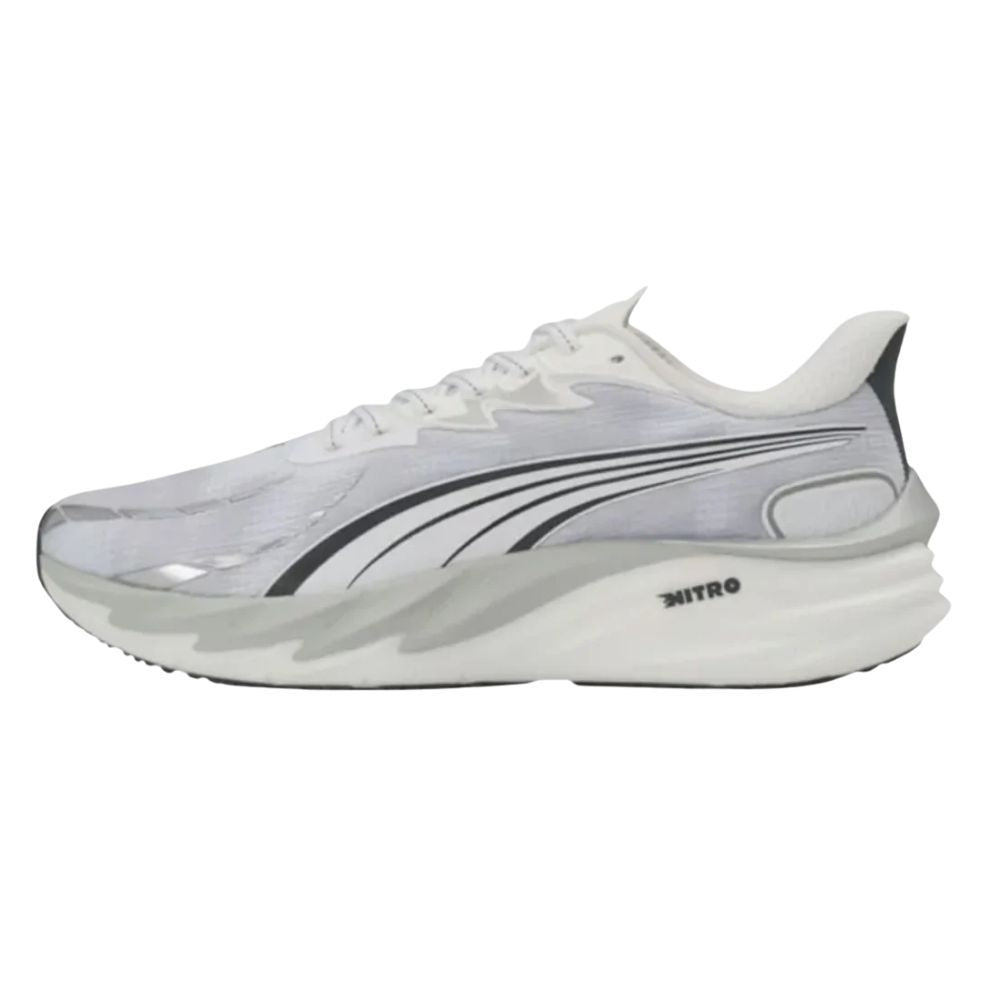 Velocity Nitro 4 Charbon Limited Men's :PUMA White | Strong Gray