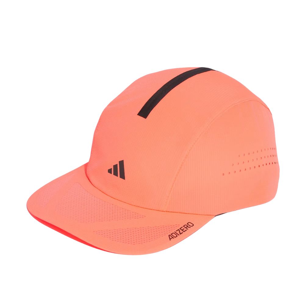 Adidas Runningxadizero Lightweight Climacool Cap :Solar Turbo | Black Reflective