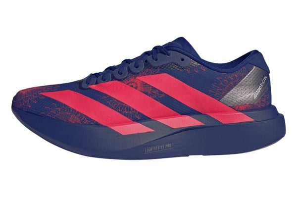 adidas ADIZERO EVO SL 27.0メンズ Adidas Adizero EVO SL Woven Men's : Dark Blue | Lucid Red – iRUN