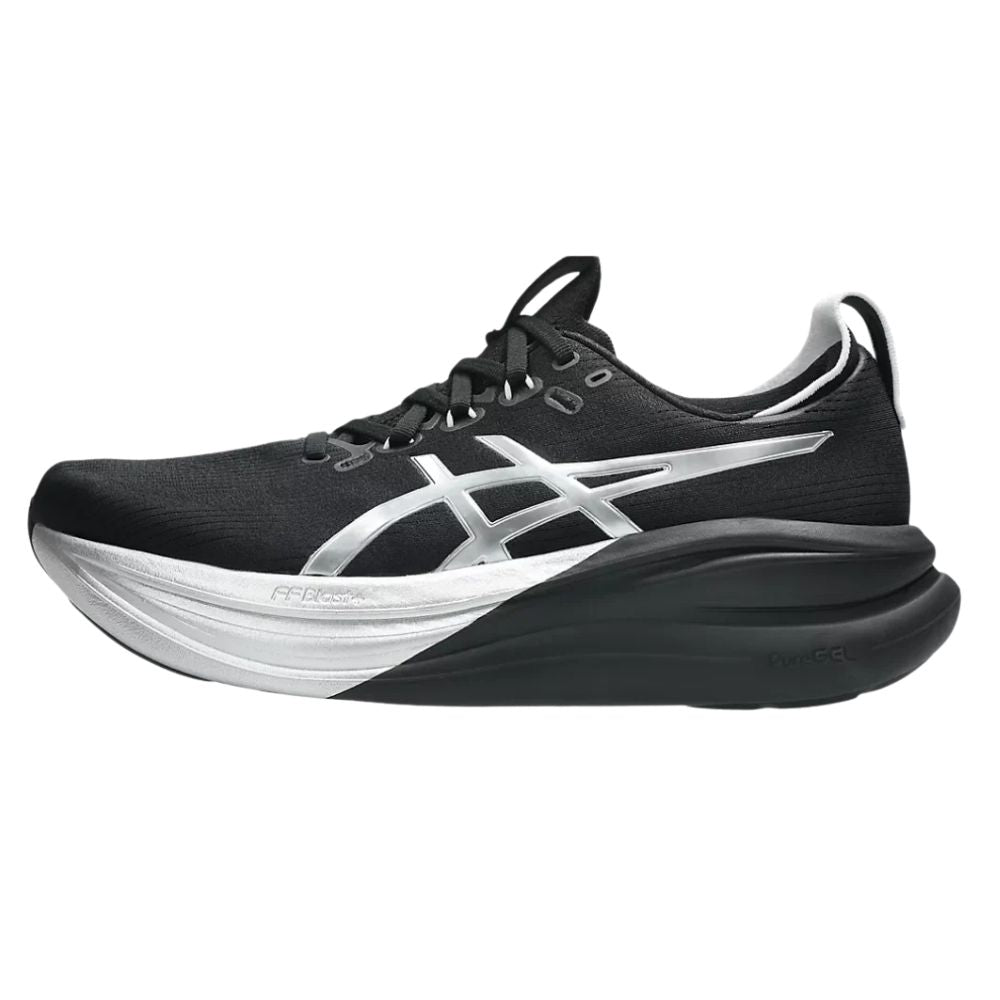 Gel-Nimbus 28 Platinum Men's :Platinum | Black