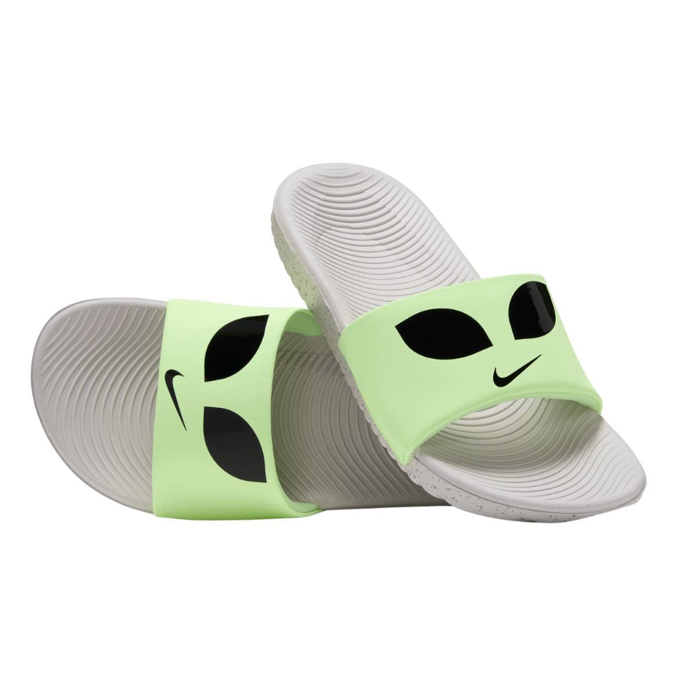 Kawa SE Big Kids' Slides :Photon Dust | Black-Barely Volt-Wolf Grey
