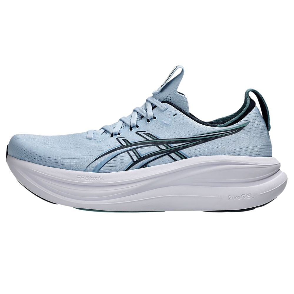 Gel-Nimbus 28 Wide (2E) Men’s :Solid Air | Midnight