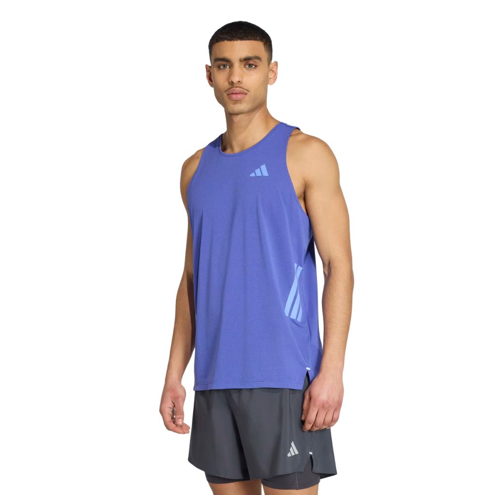 Adi365 Running Climacool Iconic Tank Top :Dual Indigo