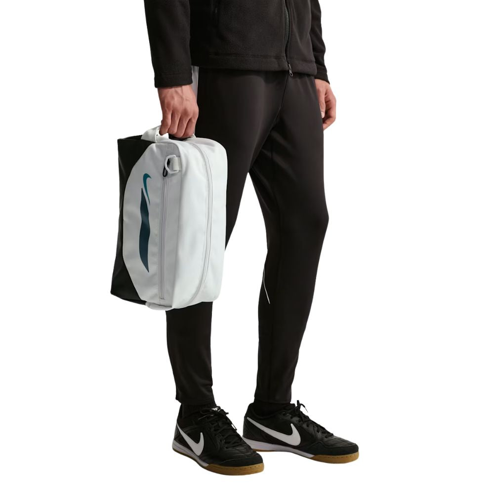 Academy Shoe Bag (11L) Unisex :Off-White | Smoky Blue