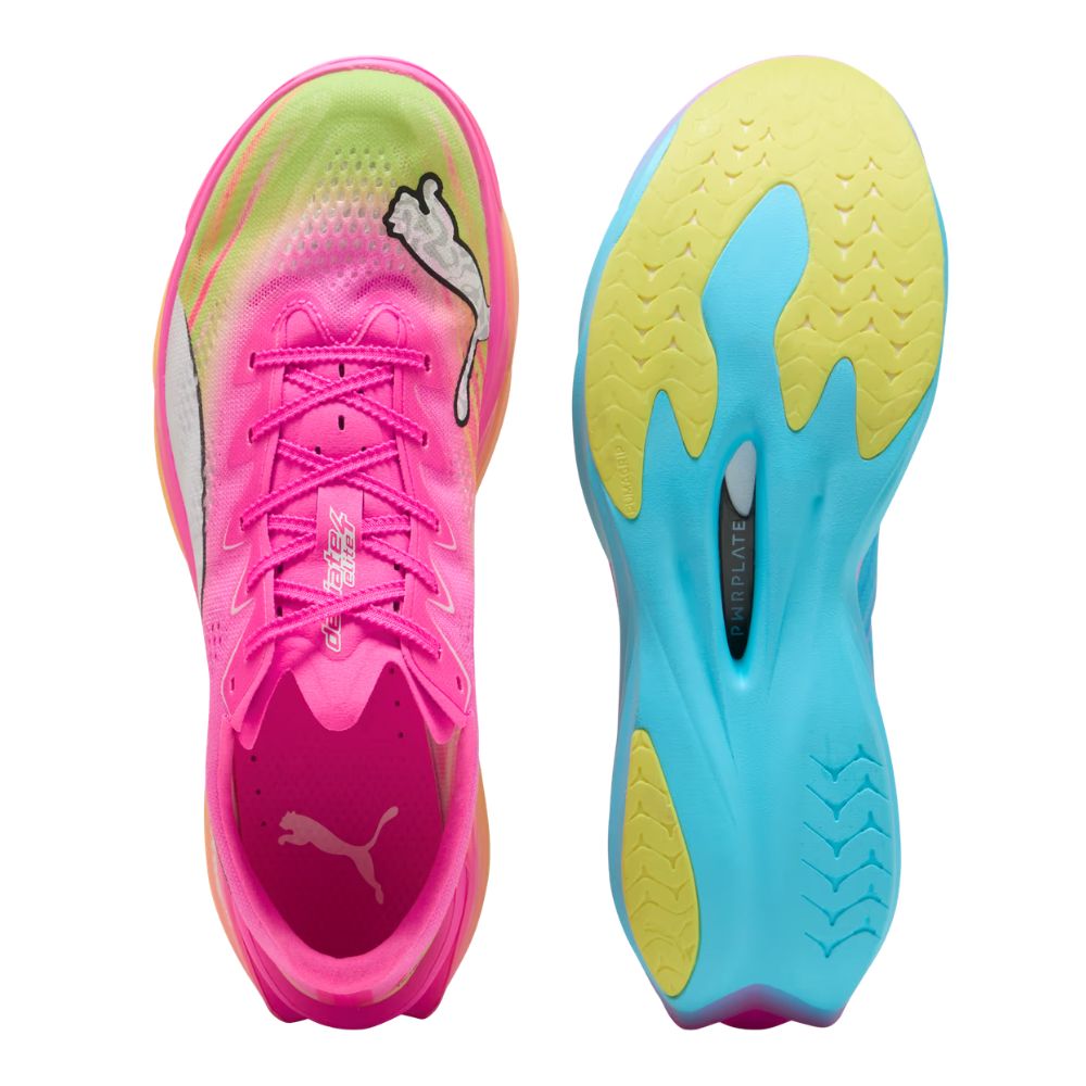 スパイク・シューズ Puma Deviate NITRO Elite 4 Deviate Nitro Elite 4 Showtime Men's: Poison Pink | Yellow Alert