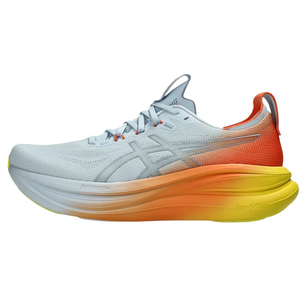 Gel-Nimbus 28 Men's :Sky | Sun Peach