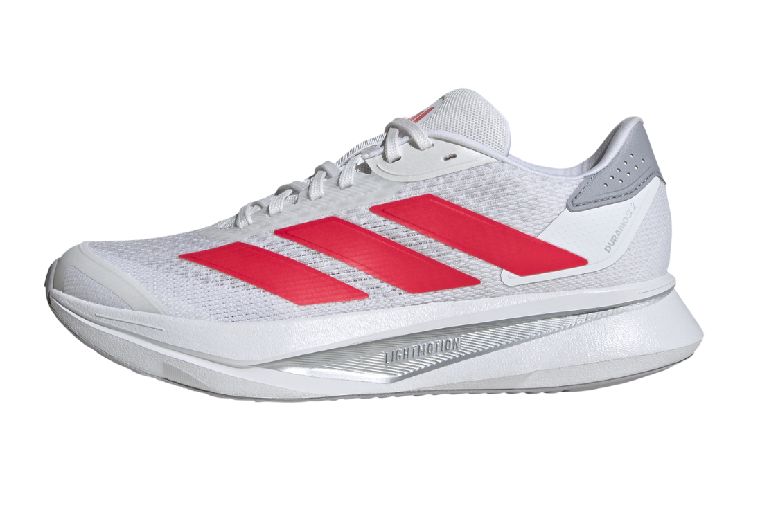 Women's Adidas Duramo SL2 :Cloud White | Lucid Red – iRUN Singapore
