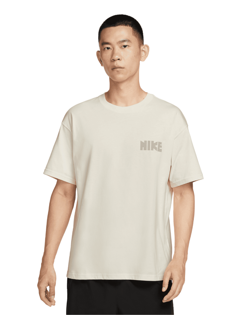 Men's Nike M90 Running T-Shirt :Soft Pearl
