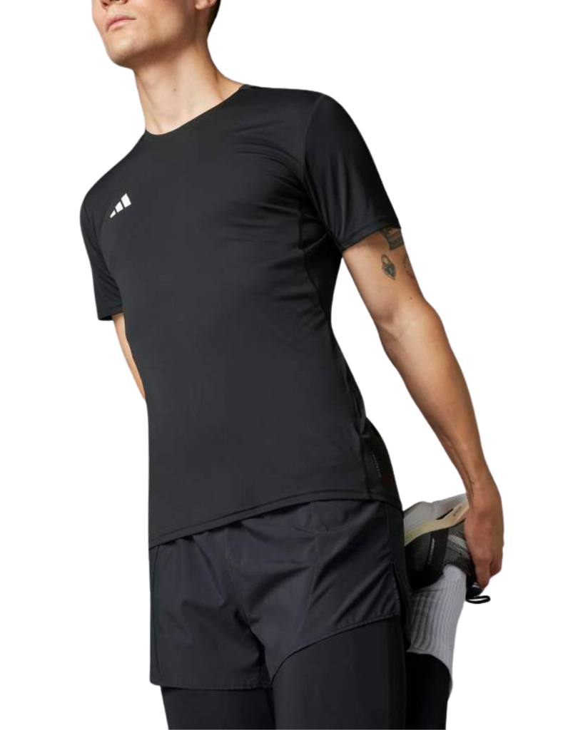 Men's Adizero Essentials Running Tee :Black