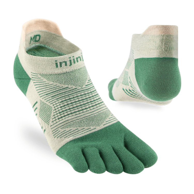 Injinji Performance Run Lightweight No Show Socks – iRUN Singapore