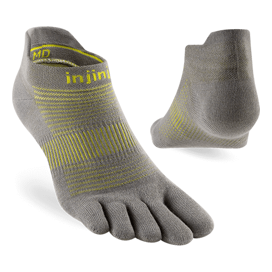Injinji Run Lightweight No Show Socks (9 Colours) – iRUN Singapore