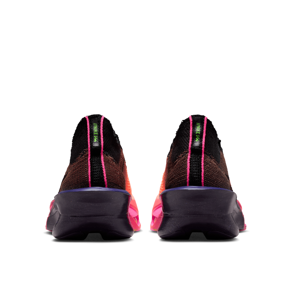 Men's Nike Air Zoom Alphafly Next% 3 Glam :Orange Pulse | Black