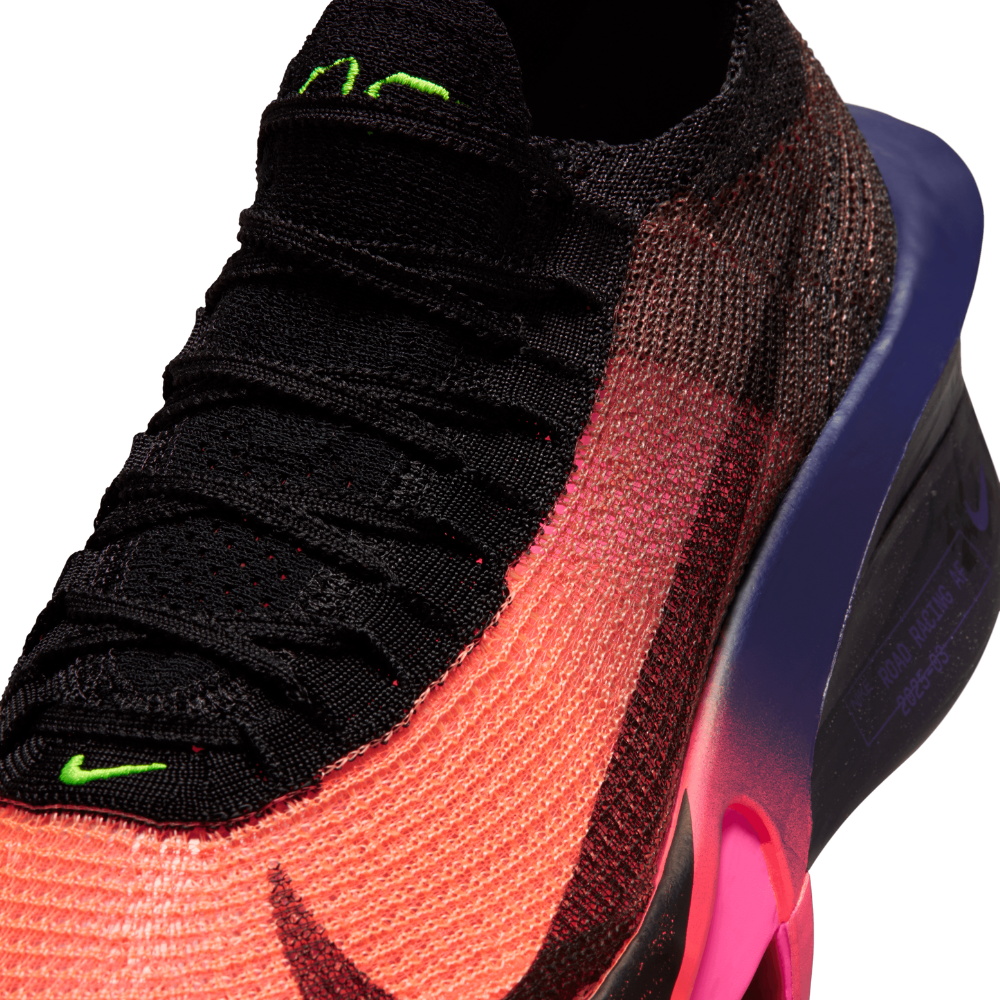 Men's Nike Air Zoom Alphafly Next% 3 Glam :Orange Pulse | Black