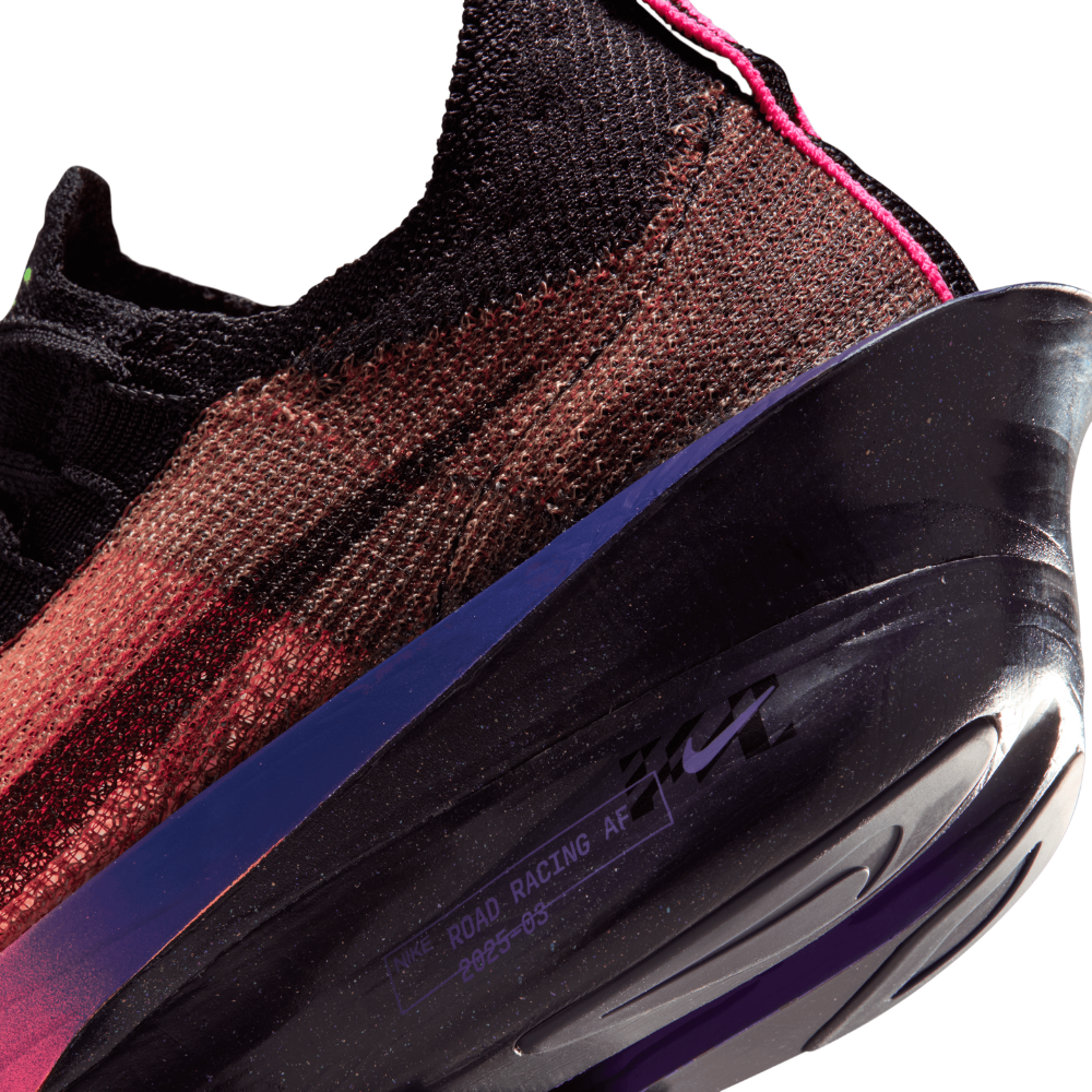 Men's Nike Air Zoom Alphafly Next% 3 Glam :Orange Pulse | Black Men's Nike Air Zoom Alphafly Next% 3 Glam :Orange Pulse | Black