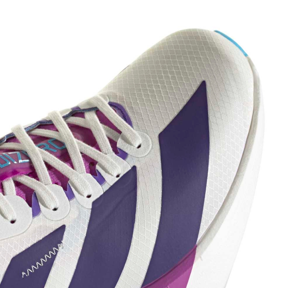 Adizero Adios Pro 4 Women's Running Shoes :Core White | Collegiate