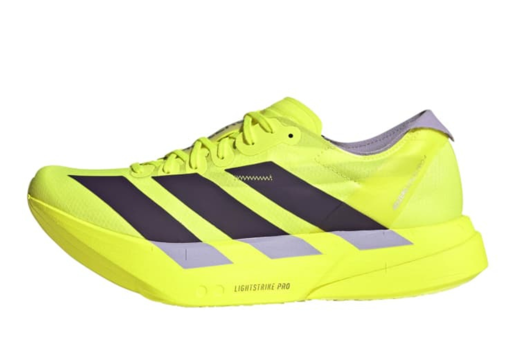 Adizero Adios Pro 4 Men's :Solar Yellow | Aurora Plum