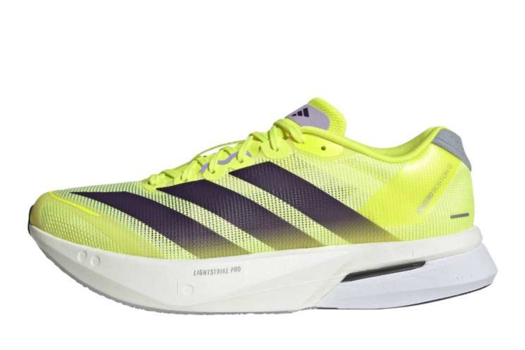 Adizero Boston 13 Men's :Solar Yellow | Aurora Plum