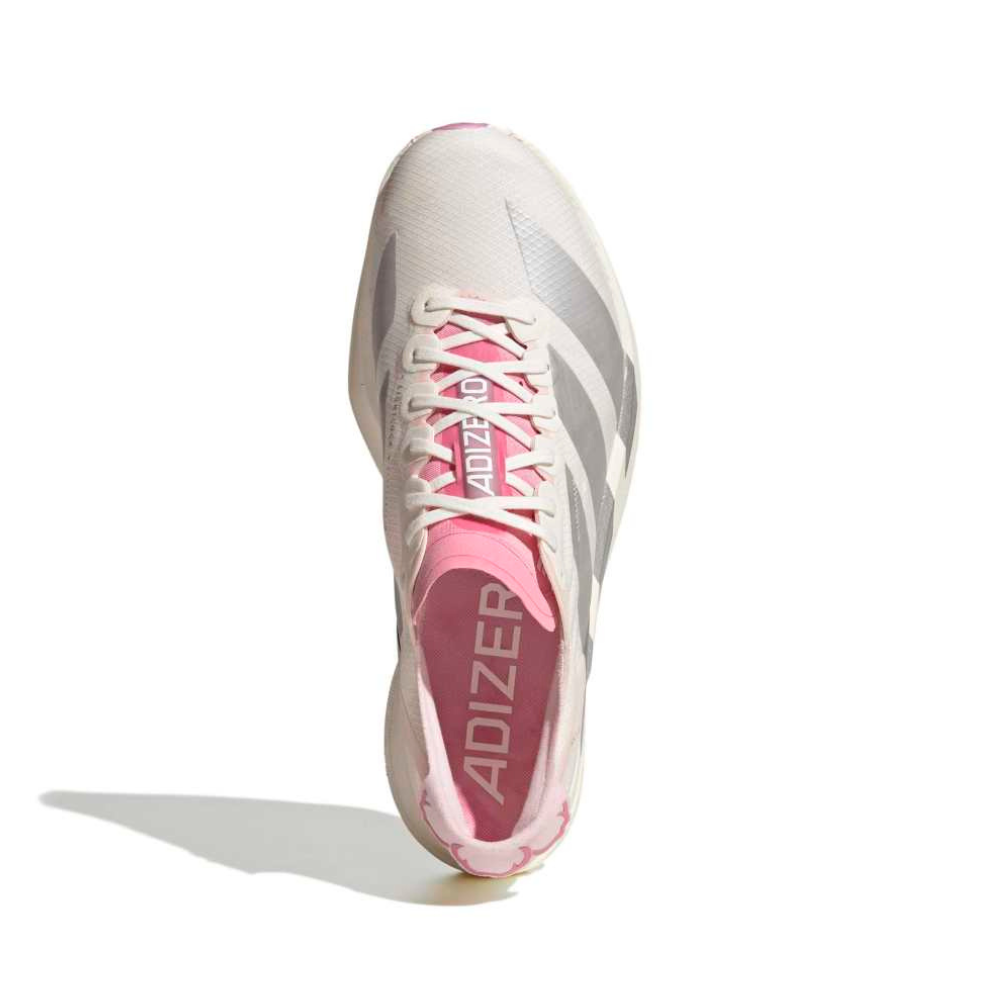 Men's Adidas Adizero Adios Pro 4 Running Shoes :Core White | Bliss