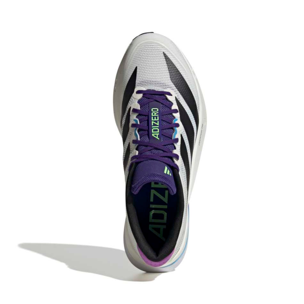 Men's Adidas Adizero Boston 13 Running Shoes :Core White | Core Black ...