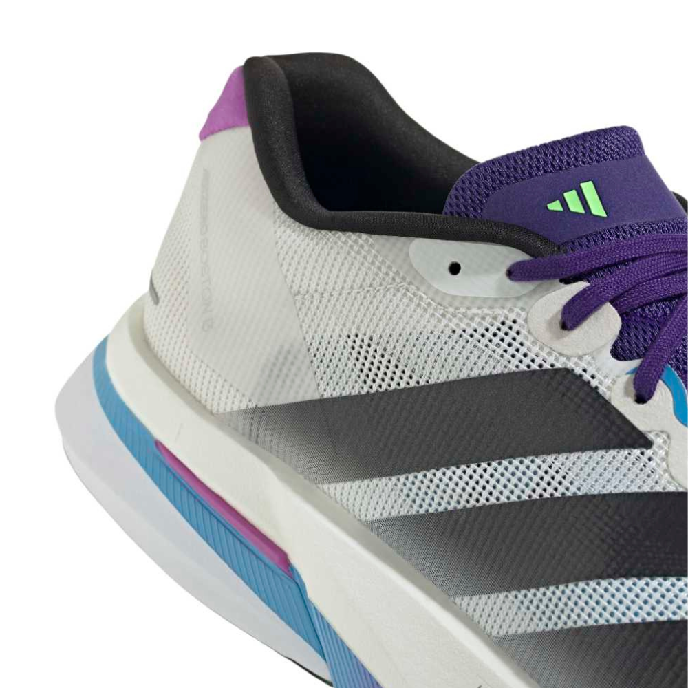 Men's Adidas Adizero Boston 13 Running Shoes :Core White | Core Black ...