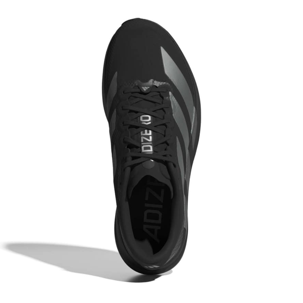 Men's Adidas Adizero EVO SL Woven Shoe :Core Black | Iron Metallic