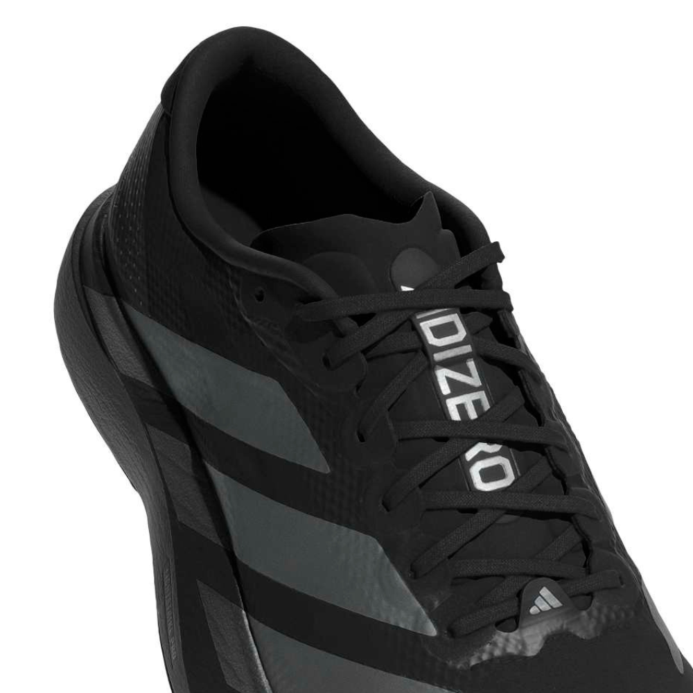 Men's Adidas Adizero EVO SL Woven Shoe :Core Black | Iron Metallic