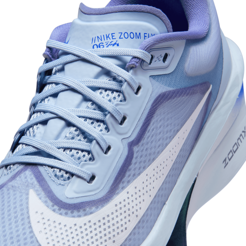 Women's Nike Zoom Fly 6 Running Shoes :Light Armory Blue | White