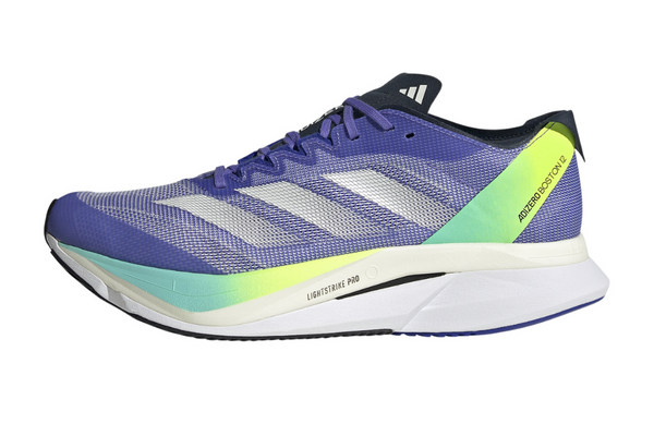 Men's Adidas Adizero Boston 12 Running Shoes :Cobalt Blue – iRUN