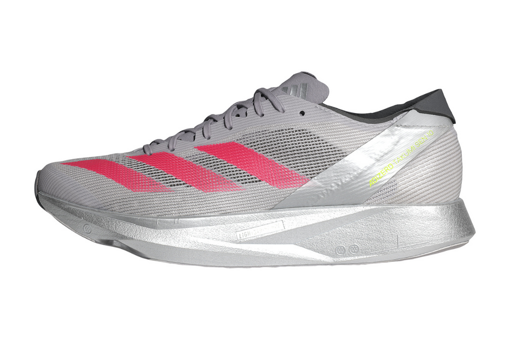 Adizero Takumi Sen 10 Women's :Dash Grey | Lucid Red