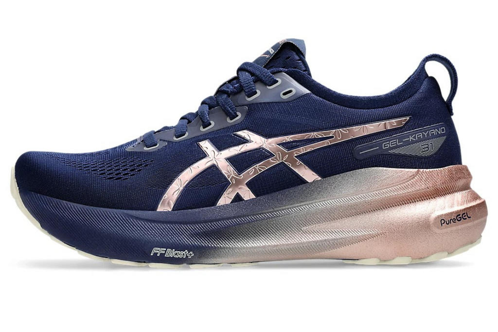 Gel-Kayano 31 Paris Women's :Blue Expanse I Rose Gold