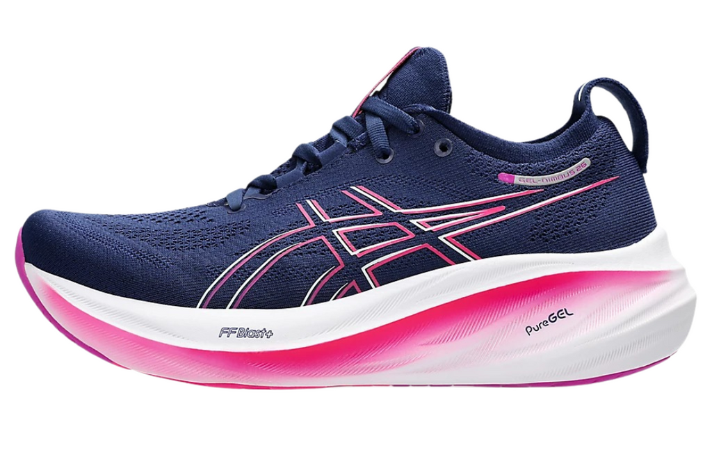 Gel-Nimbus 26 Women's :Blue Expanse | Bold Magenta