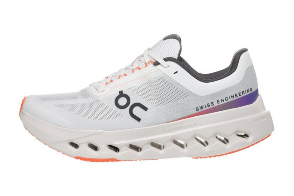 Men's On Cloudsurfer Next (Wide) Running Shoes :White Flame