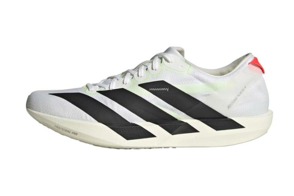 Adizero Adios 9 Men's :White | Silver Metallic