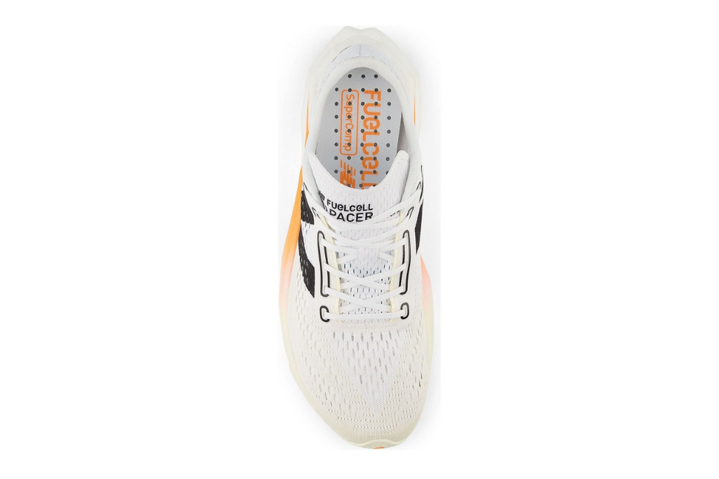 Fuel Cell SuperComp Pacer v2 (D) Men's :White | Hot Mango – iRUN