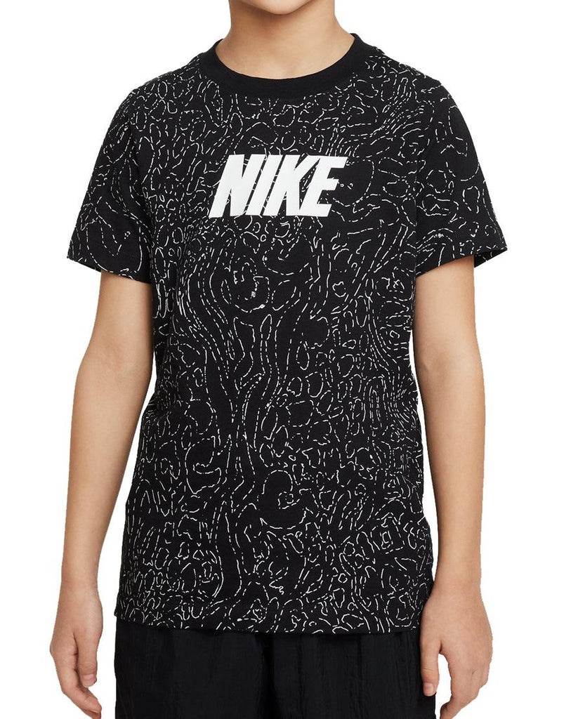 Nike Boys' Sportswear Tee :Black - iRUN Singapore